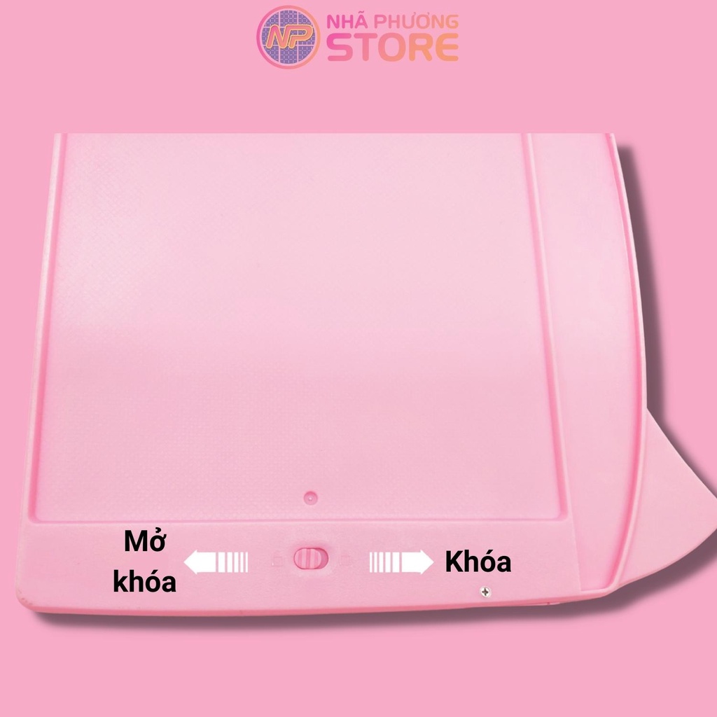 Bảng Tự Xóa CHO BÉ thông minh ĐA MÀU Hình Gấu 8,5 INCH