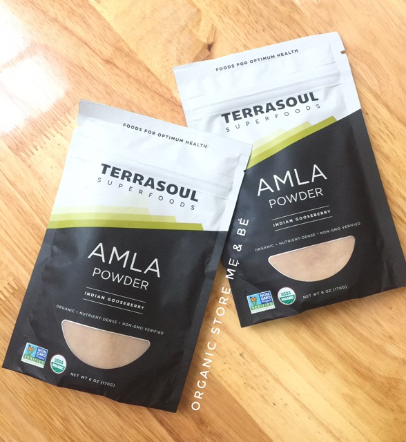 [Date 12/2022] Bột amla hữu cơ Terrasoul 170g