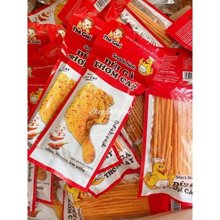 Gói snack hình đùi gà giòn