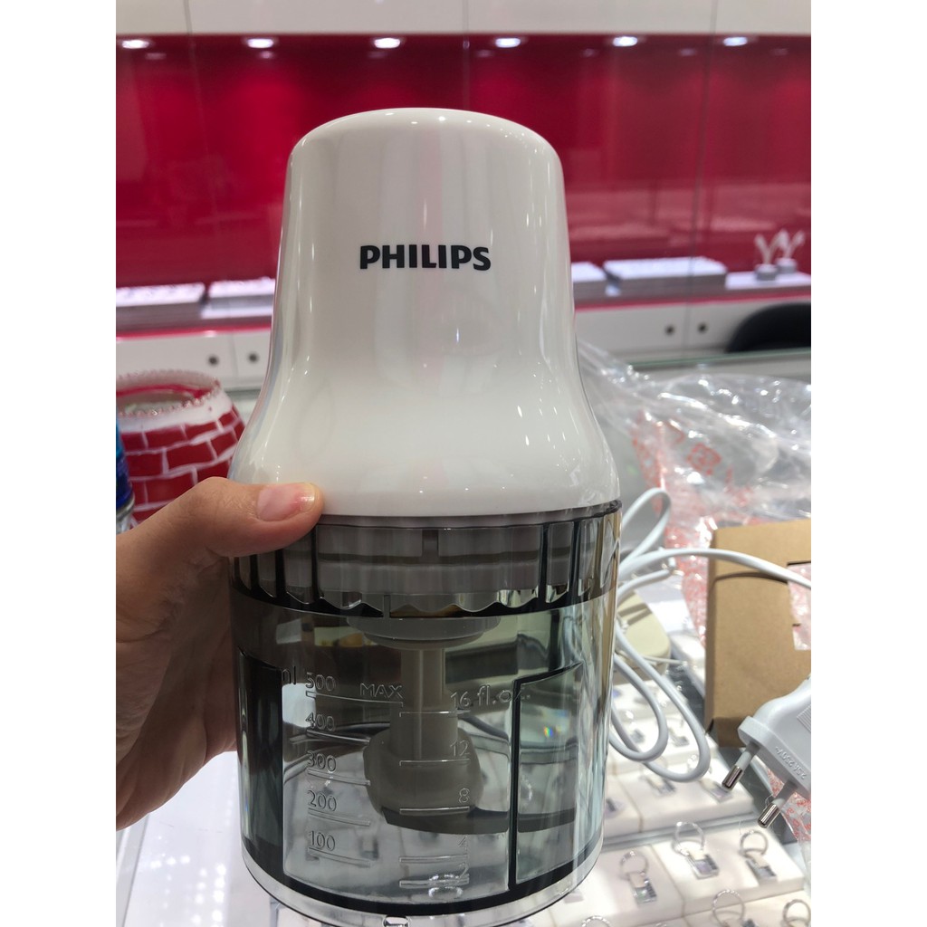 Máy xay thịt, thực phẩm gia đình Philips HR1393