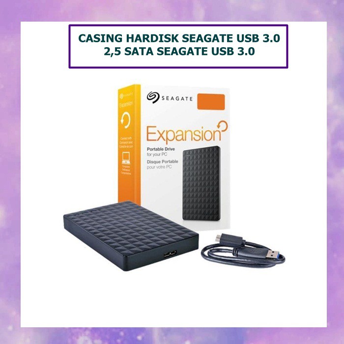 Seagate Hộp Đựng Ổ Cứng Hdd Usb 3.0 2.5 Sata Seagate Usb 3.0