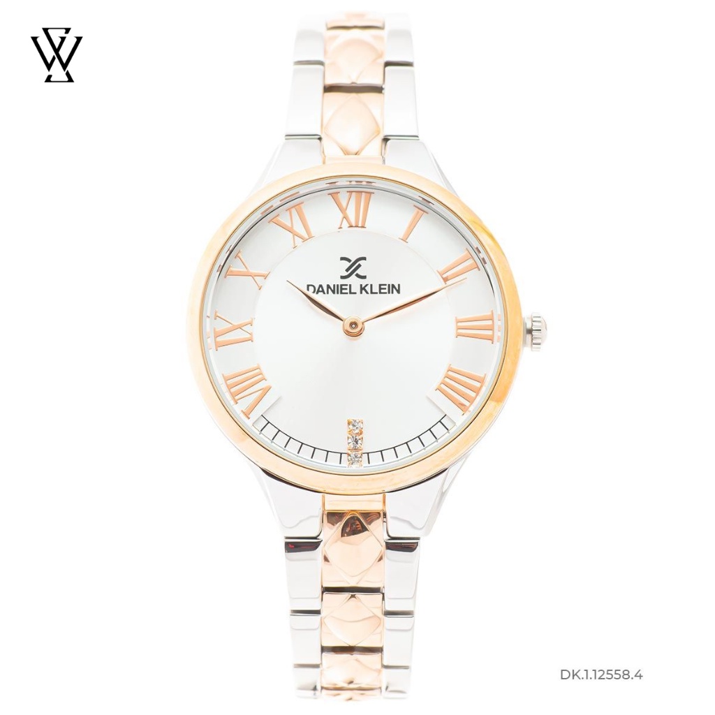 Đồng Hồ Quartz Nữ Daniel Klein WATCHSTORE DK.1.12558.4 Mặt Kính Khoáng 33mm, Dây Kim Loại, Vỏ Thép Không Gỉ