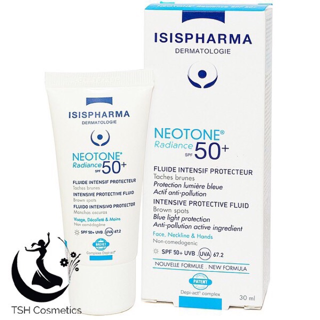 KEM DƯỠNG TRẮNG DA CHỐNG NẮNG  NEOTONE RADIANCE SPF50+