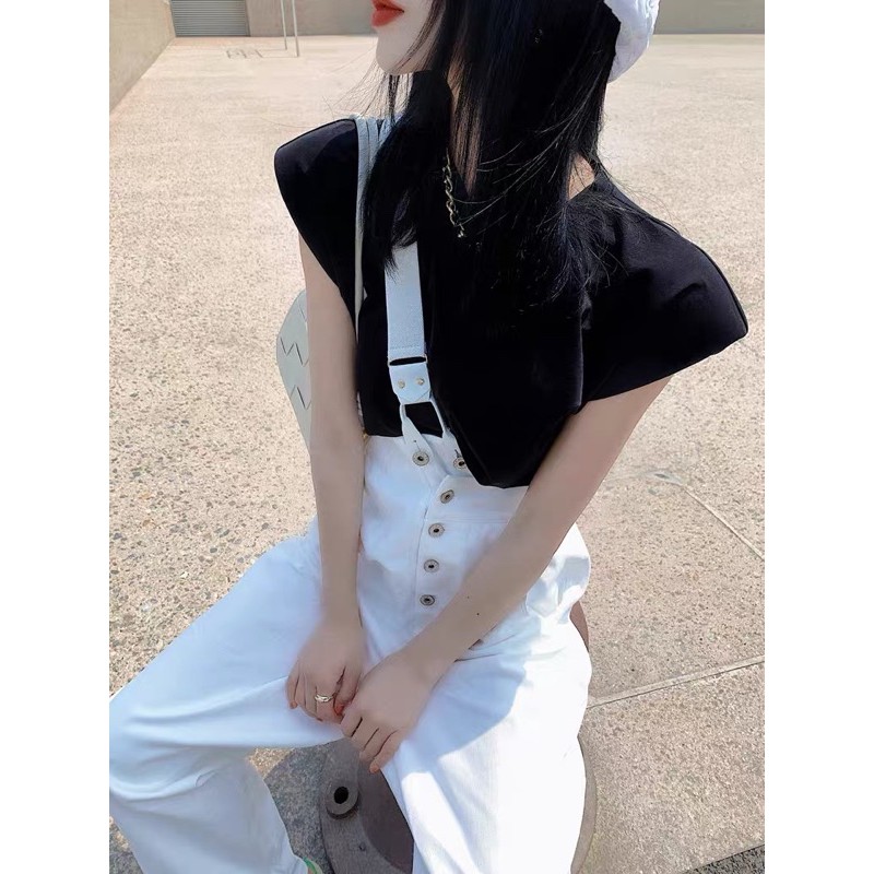 Quần Yếm Jean Ống Rộng Thời Trang Nữ Tính | BigBuy360 - bigbuy360.vn