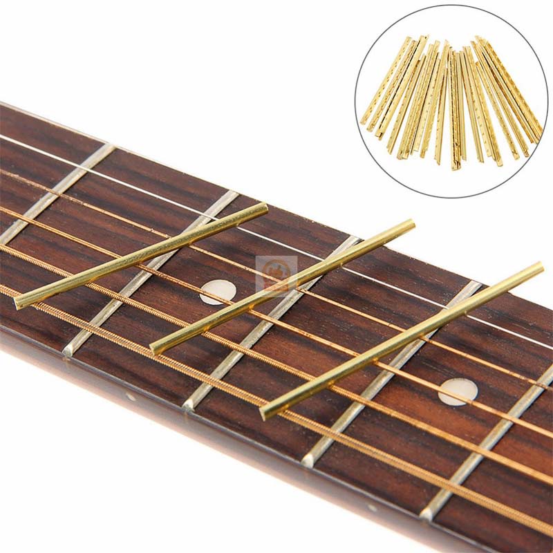 Phím đàn guitar acoustic mạ đồng | Bộ 21 cái | Phím Đóng Đàn Guitar Xưởng