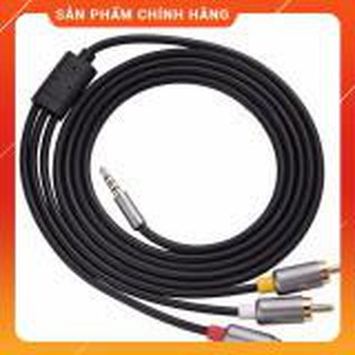 Dây chuyển đổi 3.5mm sang AV màu đen UGREEN 20894