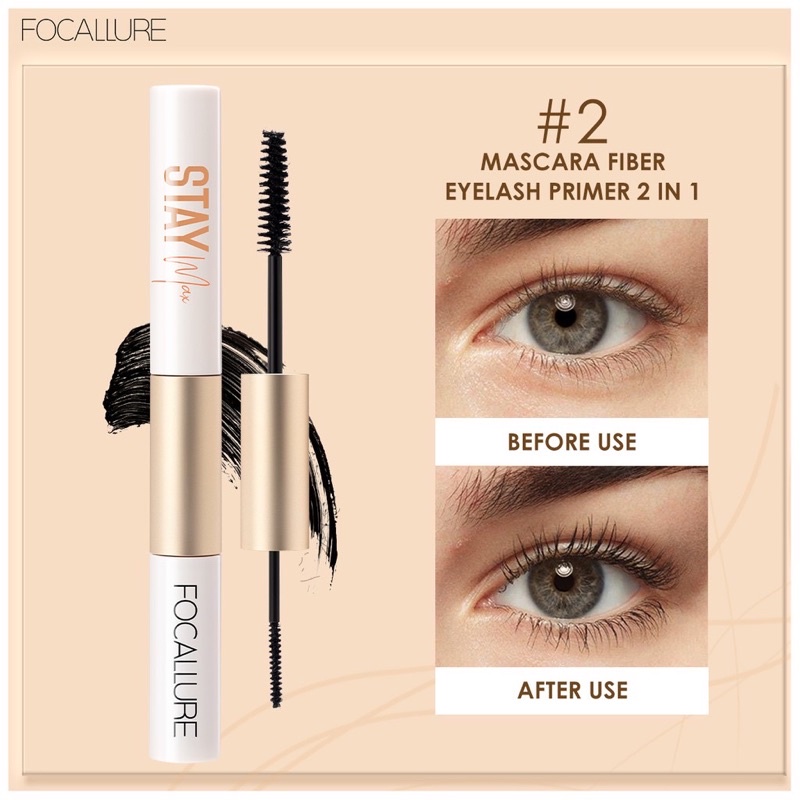 (HỎA TỐC)Chuốt Mascara 2 đầu FOCALLURE tiện lợi | BigBuy360 - bigbuy360.vn