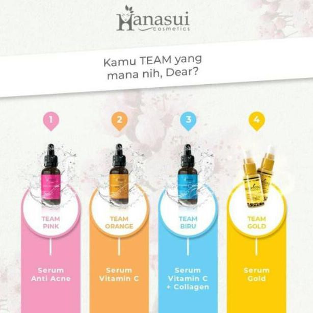 (Hàng Mới Về) Serum Vitamin C + Collagen Trị Mụn Làm Trắng Da Hanasui