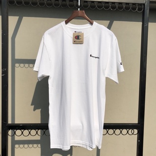 Áo thun Champion thêu tagless mini logo authentic
