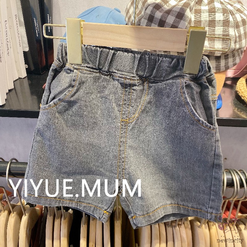 Bộ Áo Không Tay + Quần Ngắn In Hoạt Hình Phong Cách Hàn Quốc Thời Trang Mùa Hè Cho Bé Trai