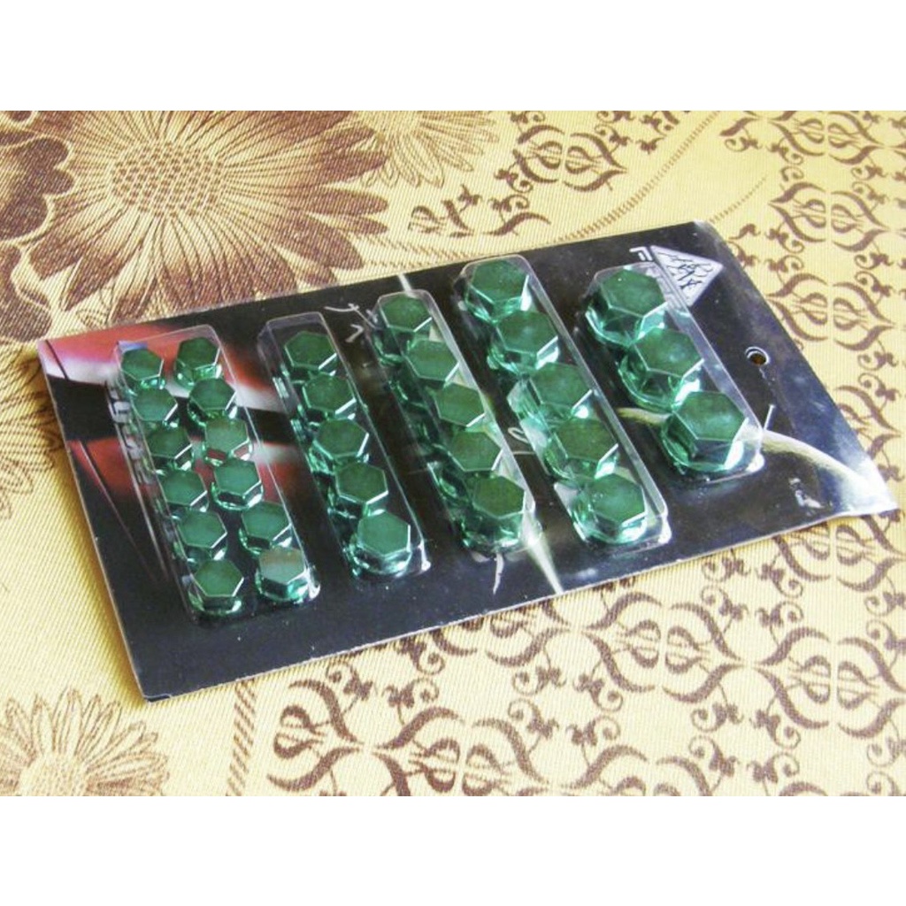 Nắp chụp Ốc trang trí xe máy nhiều màu 30 con siêu Rẻ đẹp