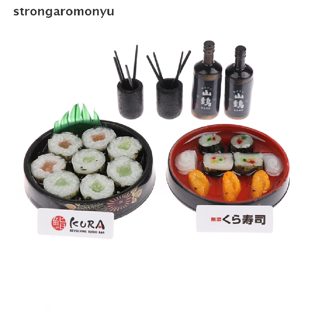 Mô Hình Cơm Sushi / Phô Mai Mini Trang Trí Nhà Búp Bê