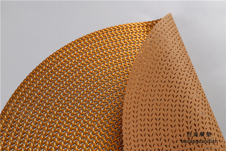 Miếng lót dụng cụ cách nhiệt bằng PVC chất liệu bảo vệ môi trường phong cách Bắc Âu chuyên dụng cho nhà hàng