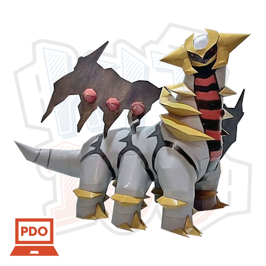 Mô hình giấy Pokemon Giratina ver 2