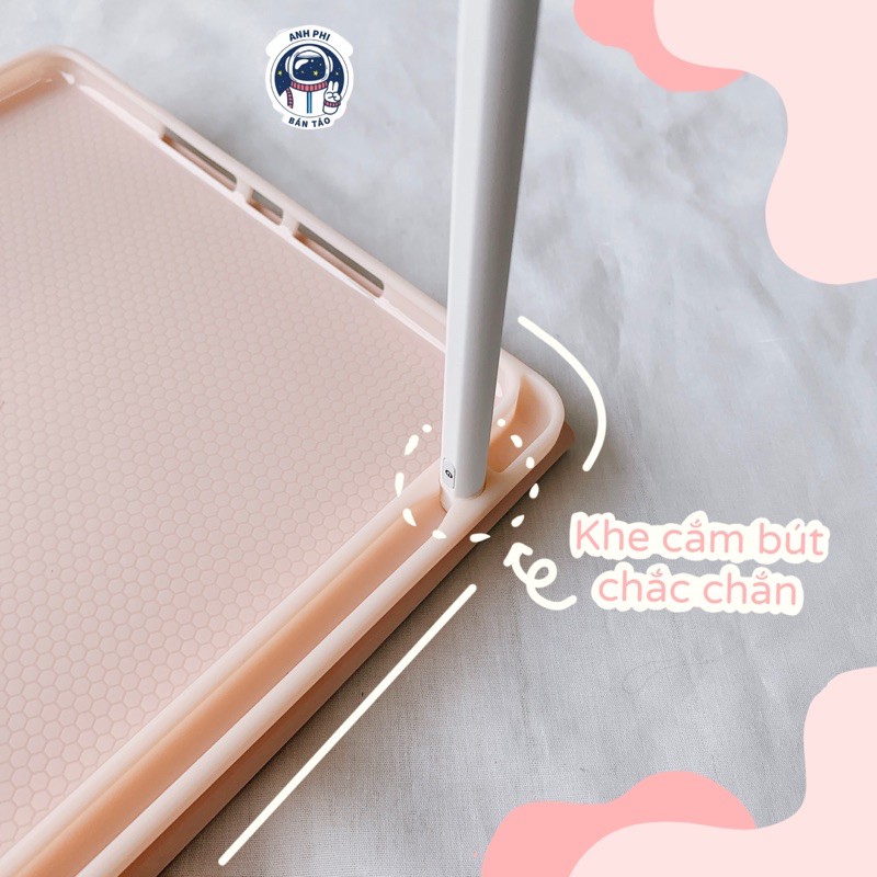 [Thế hệ mới 2023] Bao Da Máy Tính Bảng Cao Cấp Kèm Bàn Phím Bluetooth Chính Hãng