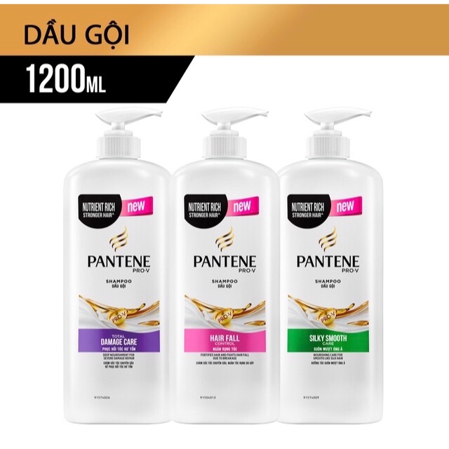 Dầu gội pantene chai 1200ml