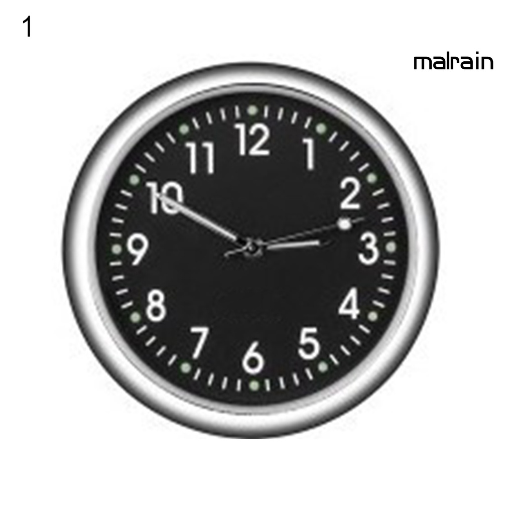 Đồng Hồ Kỹ Thuật Số Mini Dạ Quang Tự Dính Trang Trí Nội Thất Xe Hơi