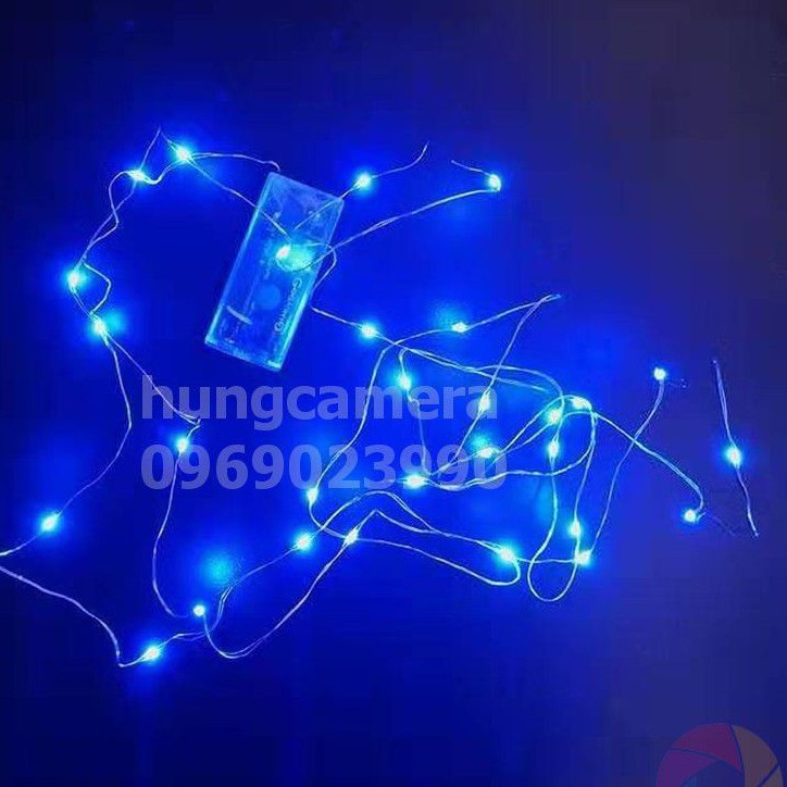 NBF KEK Đèn Led đom đóm, trang trí 3 mét Fairylight dùng pin AA 3 15