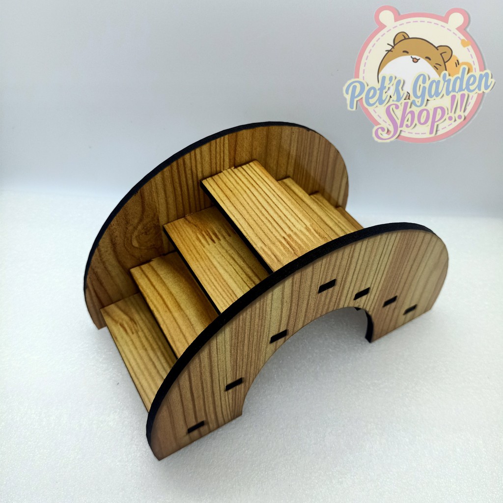 Cầu vòm gỗ lắp ráp cho hamster