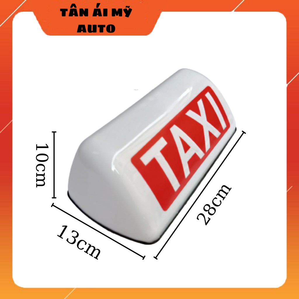 mào taxi ô tô có đèn và đế nam châm tự hít