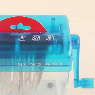 Máy Nghiền Giấy Mini Màu Xanh