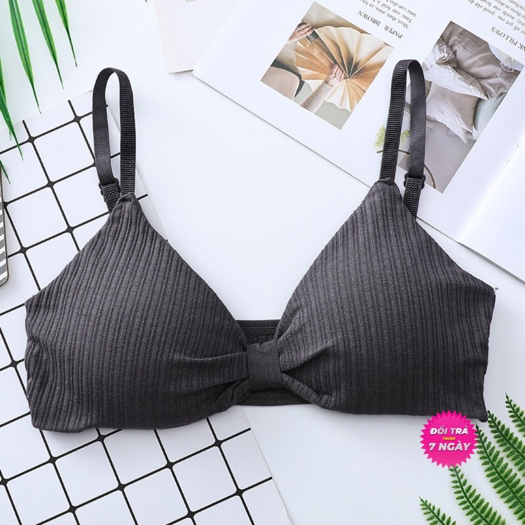 Áo Ngực Chất Thun Cotton Gân Tăm S1BRA09 Áo Bra Hàng Loại 1 Siêu Thoải Mái Mỏng Nhẹ Mặc Như Không Mặc