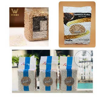 Trân Châu  đen (nấu) vị caramel 3kg các hãng: Andes Đài Loan/ Wings Đài Loan/ Wings Việt Nam