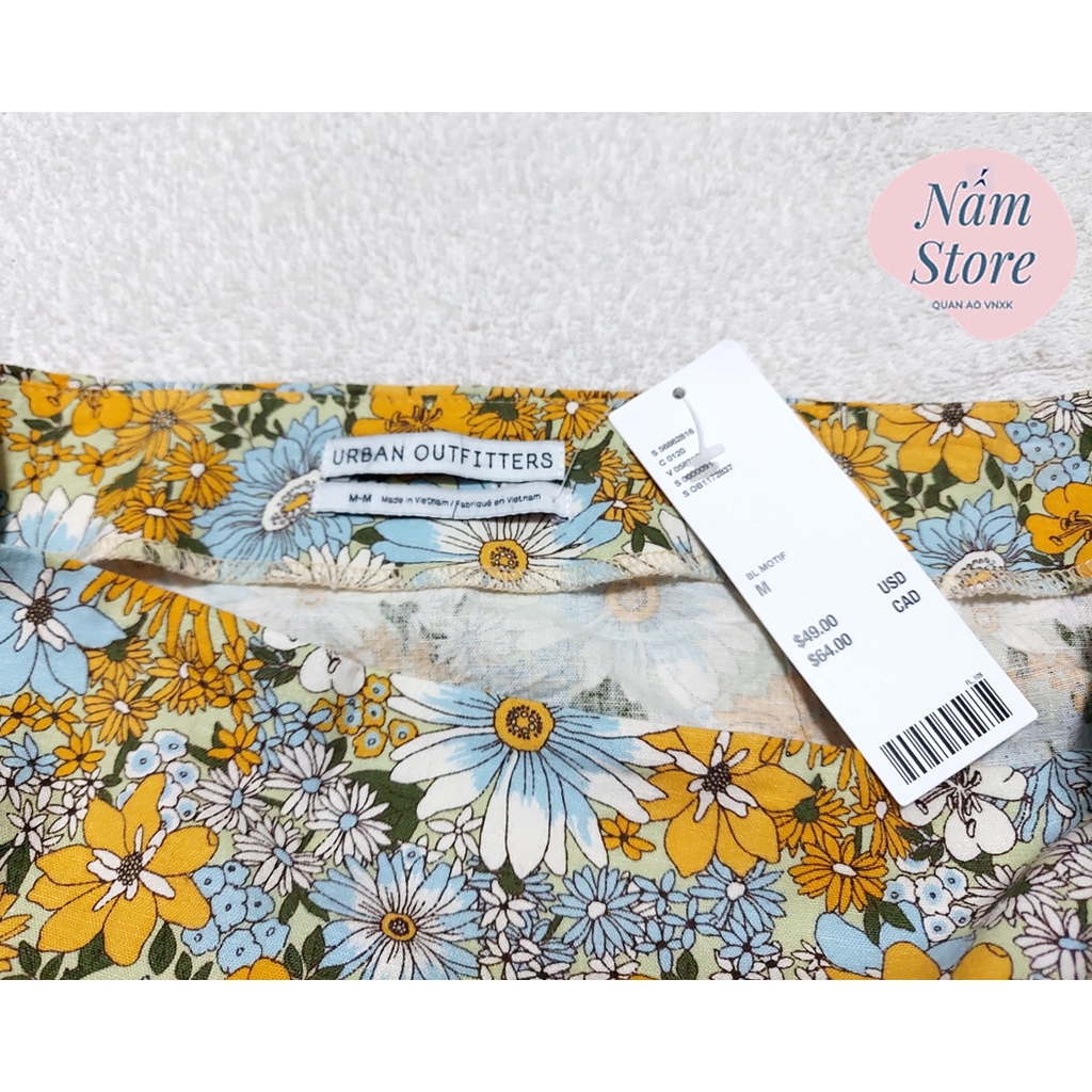 CHÂN VÁY HOA XẺ TÀ URBAN VINTAGE-Hàng Việt Nam Xuất Khẩu | BigBuy360 - bigbuy360.vn