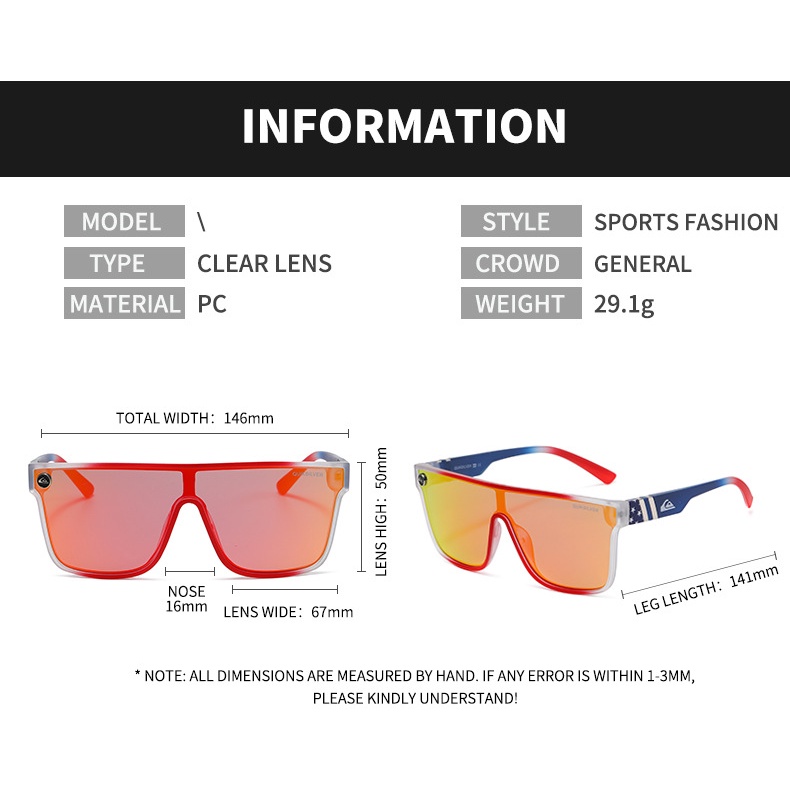 Kính râm mát mẻ của nam giới Màu sắc Kính râm UV400 Kính râm của phụ nữ Kính râm che nắng ngoài trời