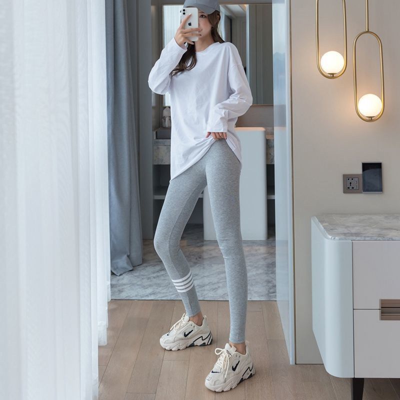 Quần Legging Màu Xám Lưng Cao Ôm Dáng Cho Nữ JL-YDK-13