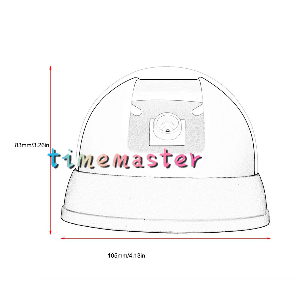 Mô hình camera giám sát gắn trần nhà tích hợp đèn LED chuyên dụng | BigBuy360 - bigbuy360.vn