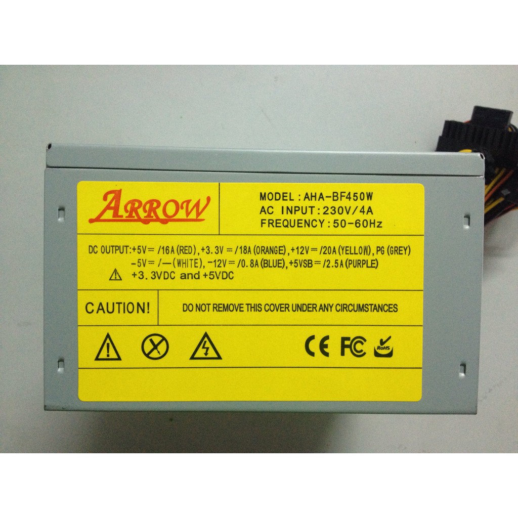 Nguồn máy tính PSU ARROW (450w - 500w - 550w - 625w - 650w - 750w)