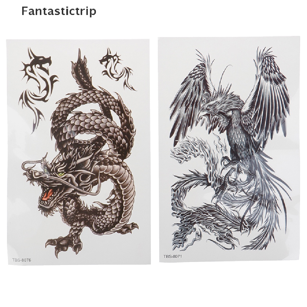 Miếng Dán Trang Trí Thân Xe Hơi Hình Rồng Độc Đáo