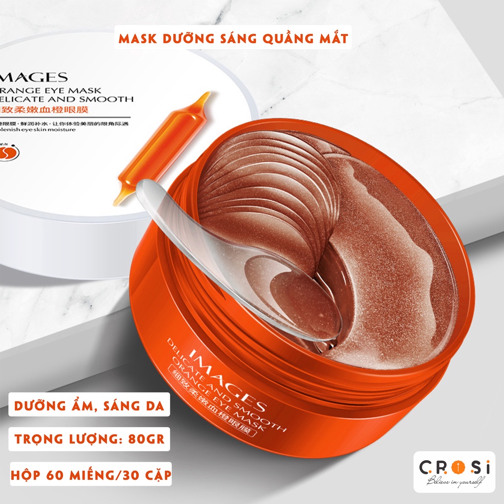 Mặt nạ mắt Collagen hộp 60 miếng, dưỡng sáng, trắng vùng quầng thâm mắt | BigBuy360 - bigbuy360.vn