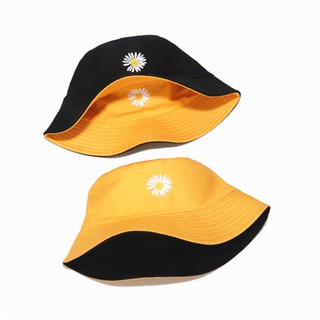 [đội hai mặt] Mũ bucket hoa cúc