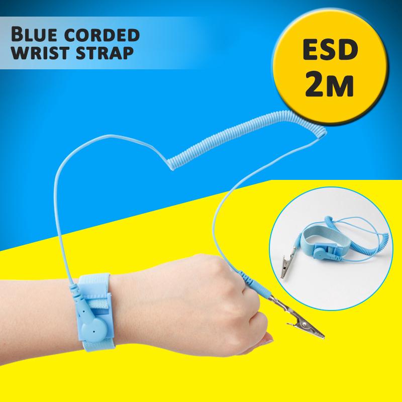Vòng đeo tay bằng kim loại Chống tĩnh điện ESD Dây đeo cổ tay Công việc điện tử Chống tĩnh điện
