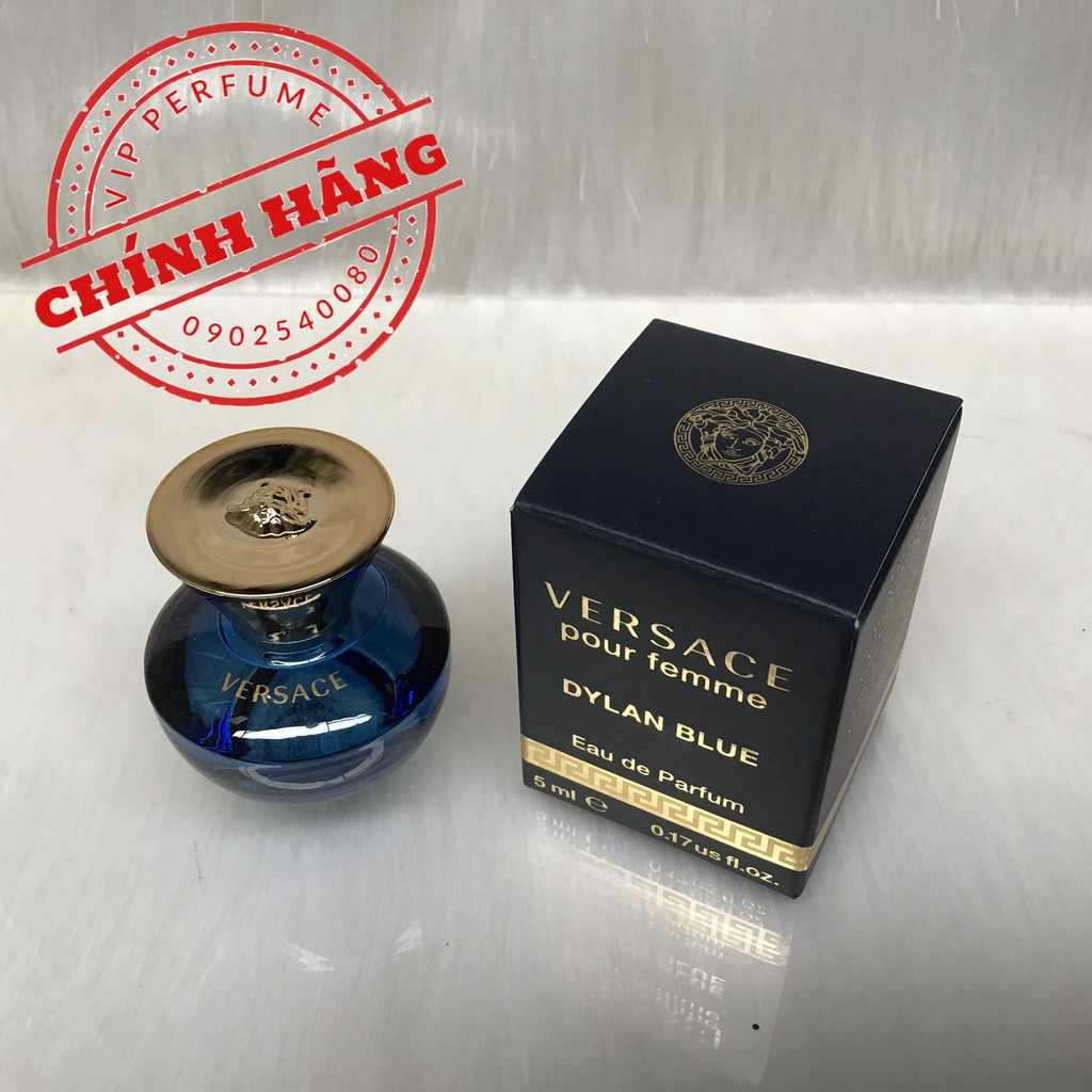 Nước hoa nữ chính hãng Versace Dylan Blue Pour Femme EDP 5ml | BigBuy360 - bigbuy360.vn