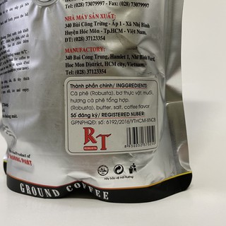 Cà Phê Rang xay ROMAX RT Robusta 500gr - Romax Coffee