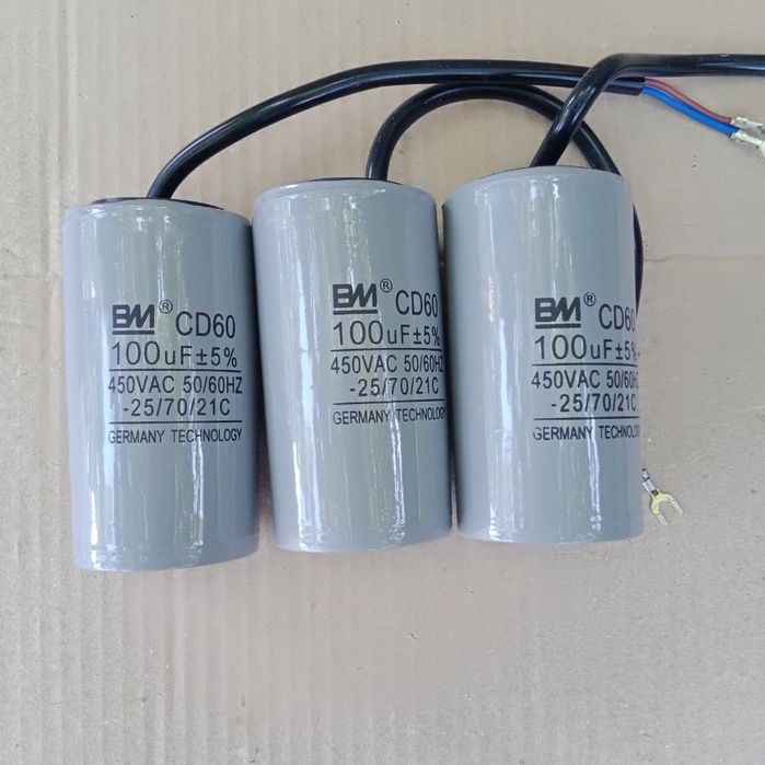 Tụ điện động cơ xoay chiều 100uF
