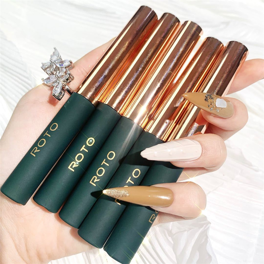 [Hàng mới về] Mascara chải cong lông mi tự nhiên 5 màu sắc tùy chọn chống thấm nước dành cho người mới bắt đầu