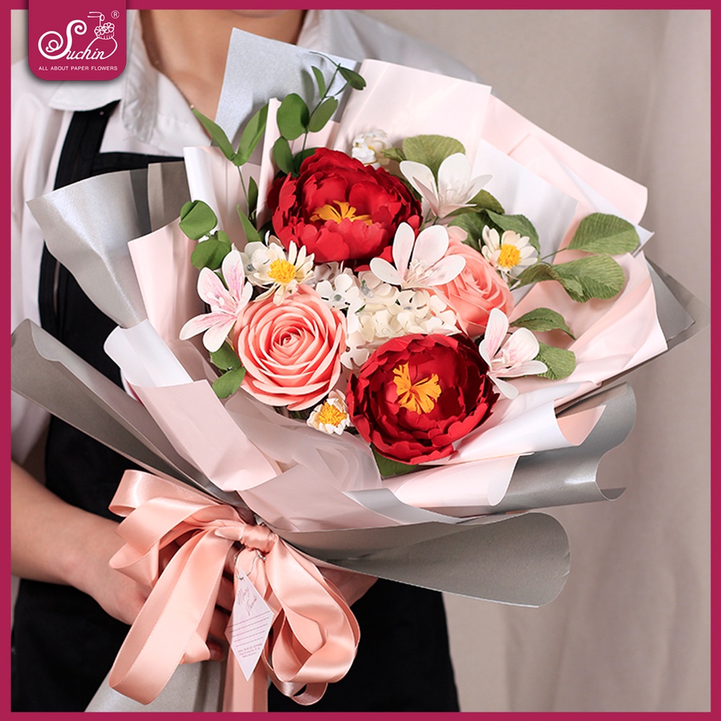 Hoa bó handmade rực rỡ