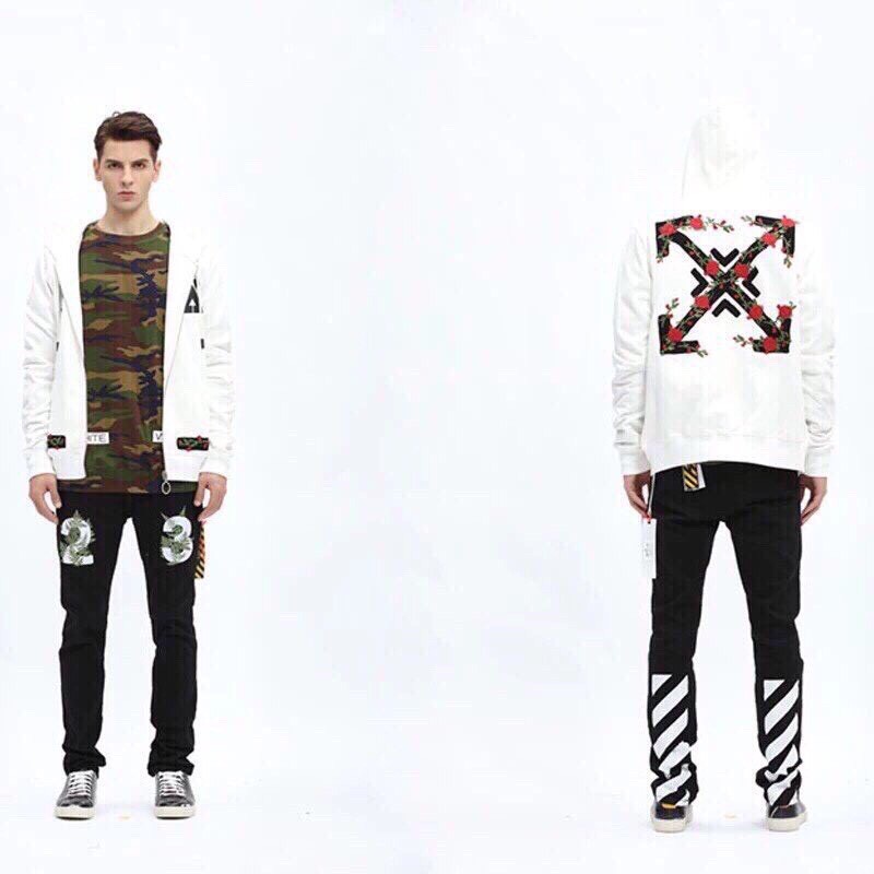 Áo Khoác Hoodie Nam Nữ Hoa Mũi Tên