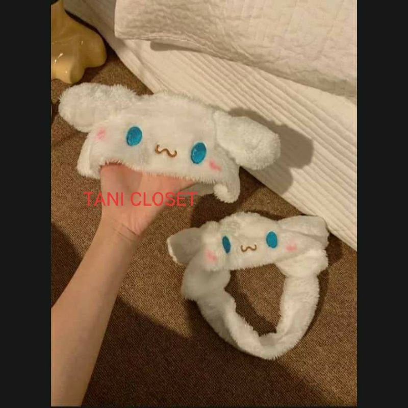 Băng Đô Rửa Mặt Cinnamoroll My Melody Xinh Xắn