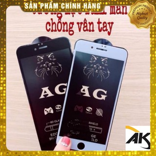 [ Rẻ Vô Địch ]Kính cường lực chống vân tay Iphone 6/7/8/6plus/7plus/8plus/x/xsmax/11/11pro/11promax