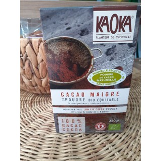 Bột Ca Cao Hữu Cơ Nguyên Chất Tách Béo Kaoka 250G