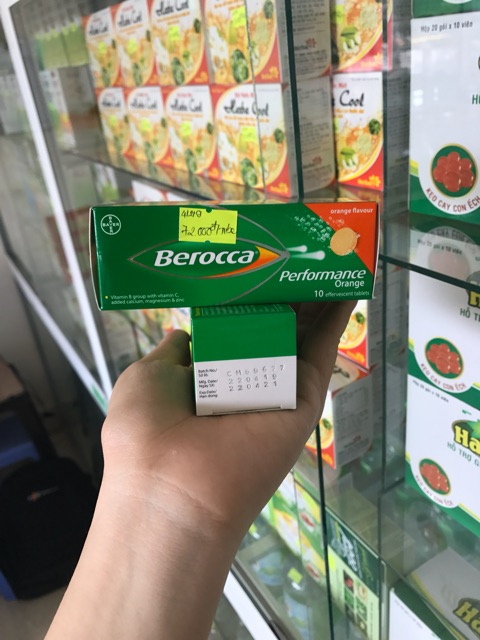 berocca bổ sung vitamin và khoáng chất | Thế Giới Skin Care