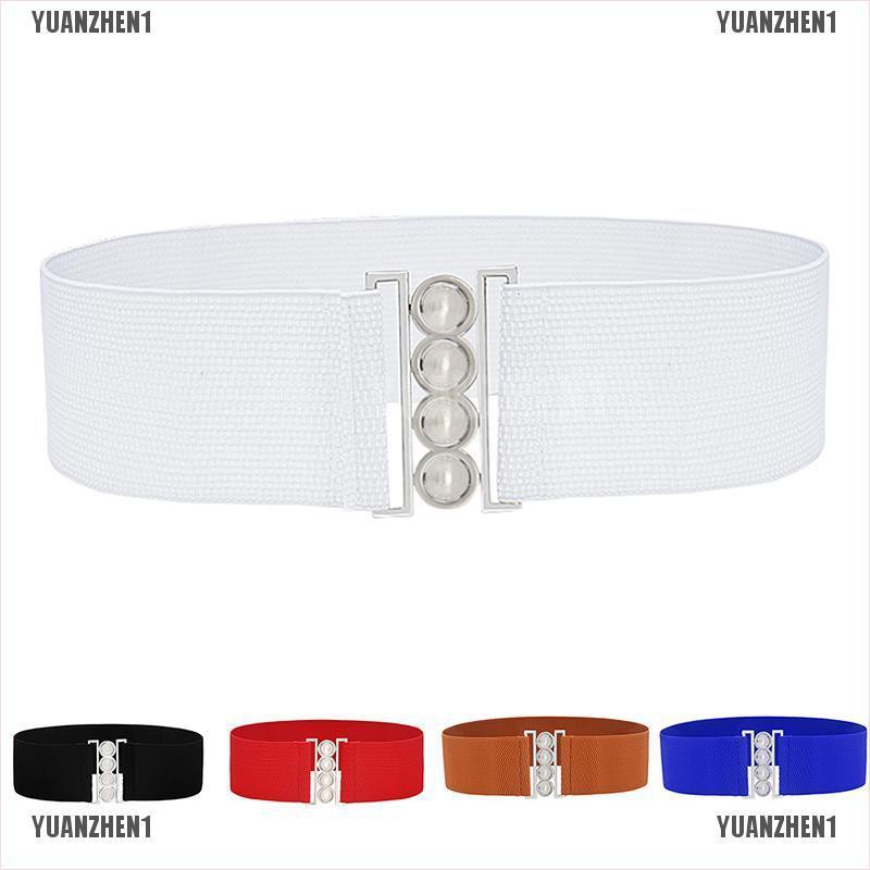 Thắt Lưng Bản Rộng Co Giãn Có Khóa YUANZHEN1 2019 Cho Nữ