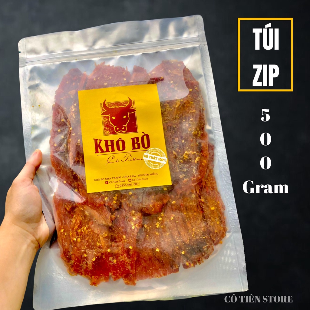KHÔ BÒ CÔ TIÊN NGUYÊN MIẾNG (200gr / 500gr) nhà làm chất lượng cao | BigBuy360 - bigbuy360.vn