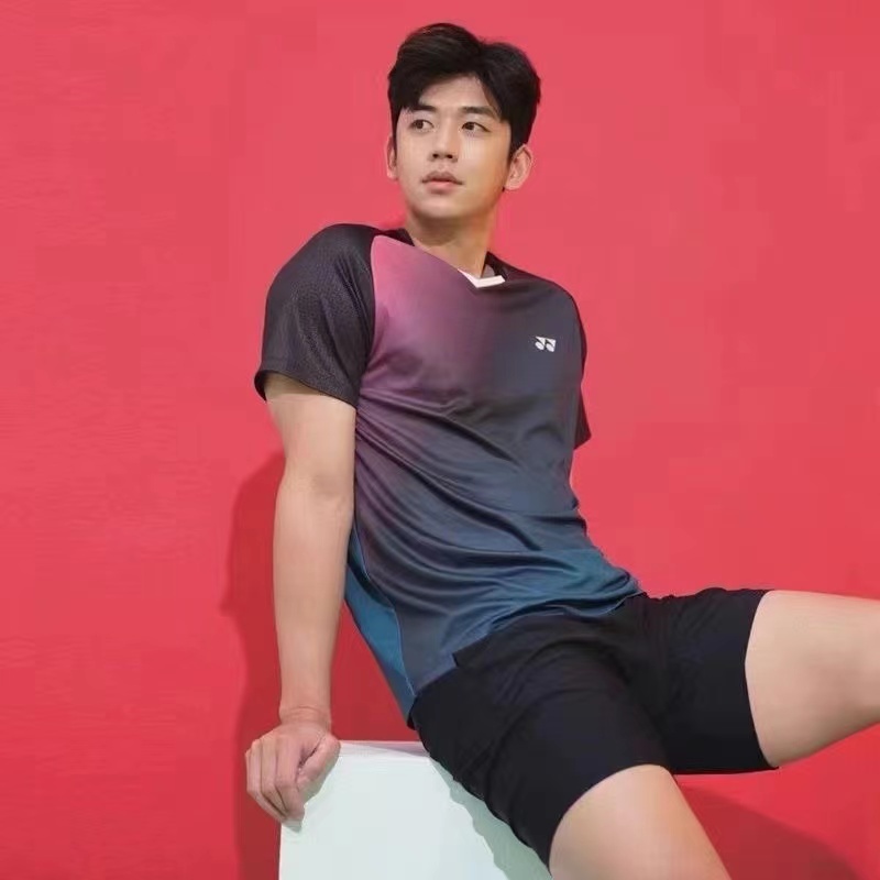 Bộ Quần Áo Tập Cầu Lông Tay Ngắn Yonex Thoáng Khí Nhanh Khô Cho Nam Và Nữ