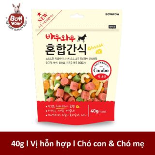 Thức ăn thưởng bow bow cho chó